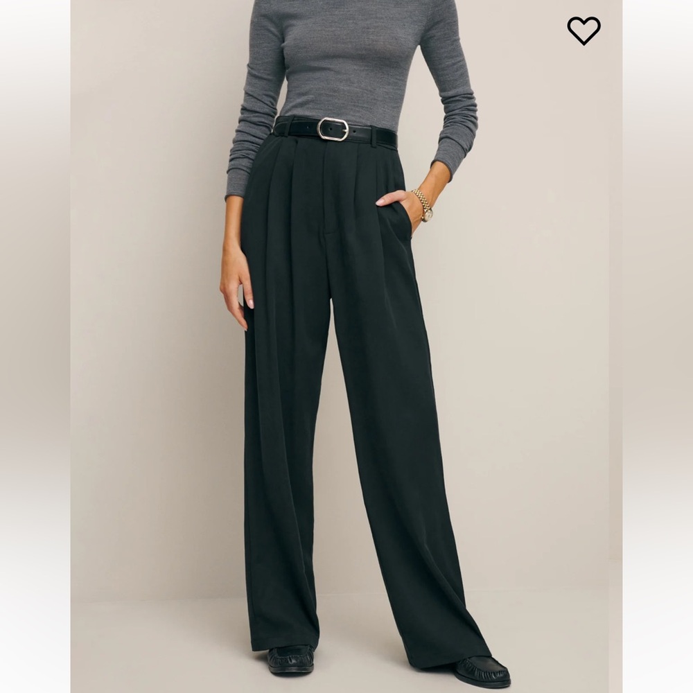 Reformation Mason pant in black 6